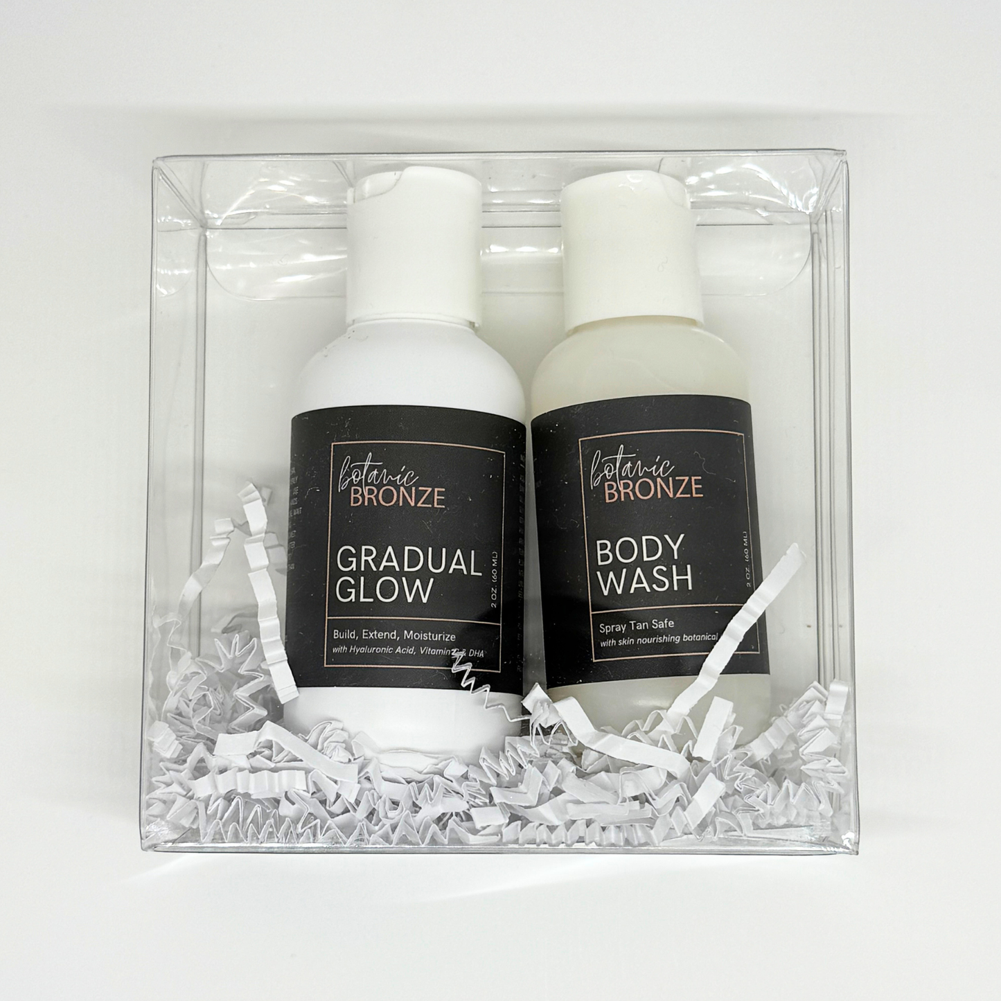 Botanic Bronze Gradual Glow + Body Wash Mini's Duo