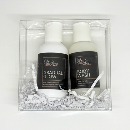 Botanic Bronze Gradual Glow + Body Wash Mini's Duo
