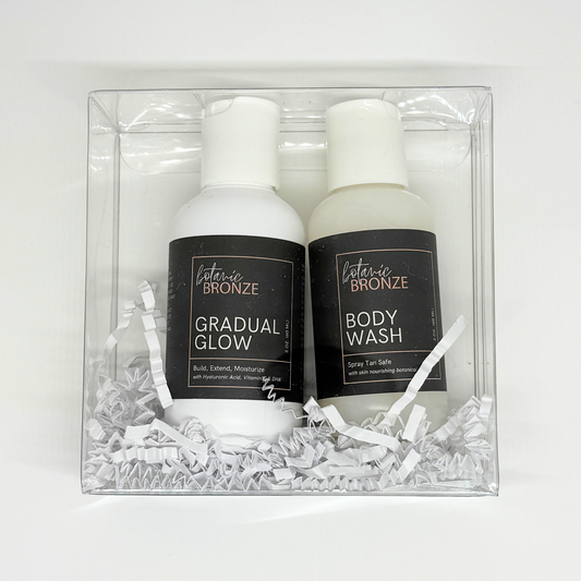 Botanic Bronze Gradual Glow + Body Wash Mini's Duo