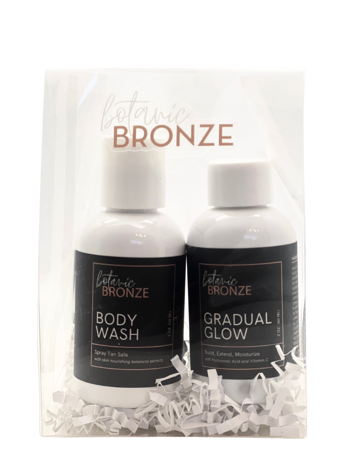 Botanic Bronze Gradual Glow + Body Wash Mini's Duo